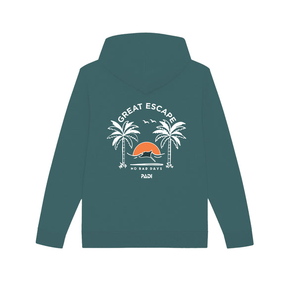 Great Escape No Bad Days Recycled Plastic Hoodie