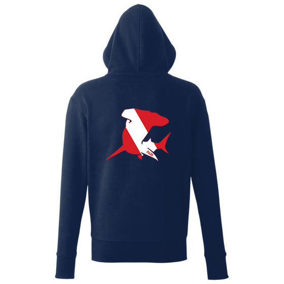 Unisex Dive Flag Hammerhead Shark Hoodie