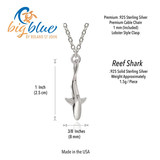 PADI_Small_Sterling_Silver_SharkNecklace_2